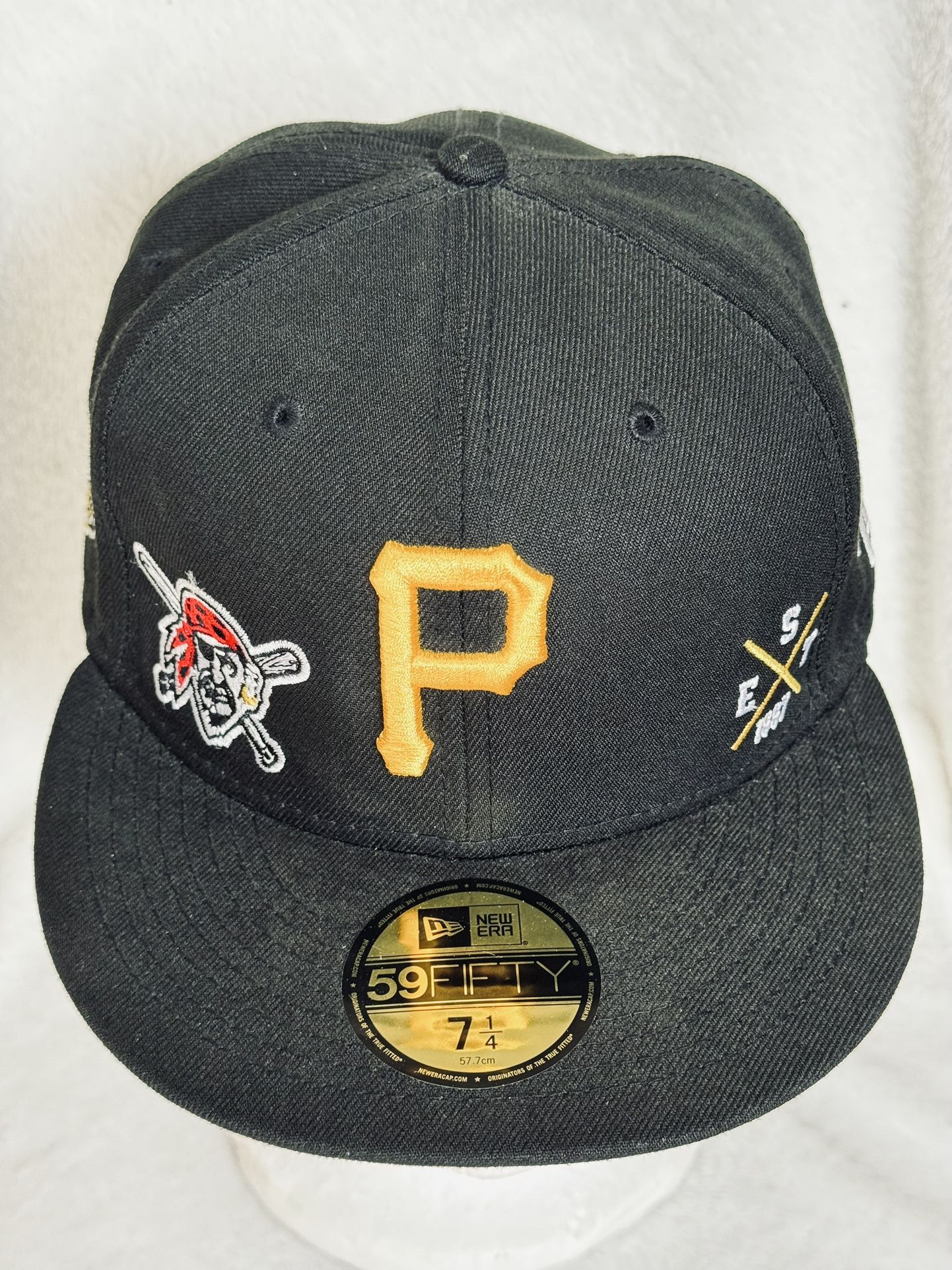 Pittsburgh Pirates MLB New Era Fitted Cap Sz. 7 1/4