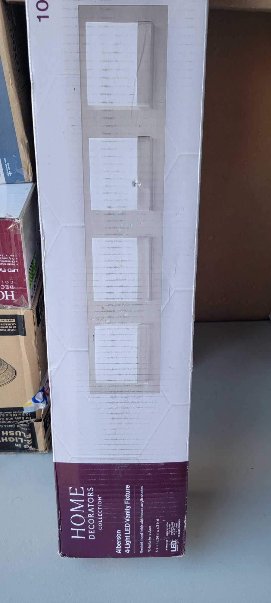 Albertson 4 Light LED Vanity Fixture