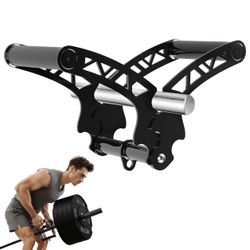 Fitarc Adjustable Width T Bar Row Handle with 3 Grip Options for Back Arm Shoulder Workout Durable Steel Construction Easy Setup & Storage