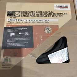 Generac 25 foot 30amp portable cord