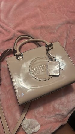 Guess purse, pinkish beige