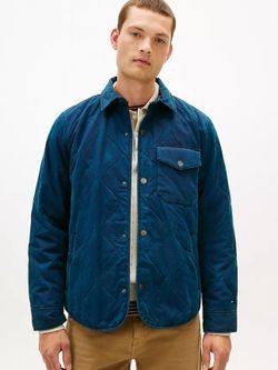 Tommy Hilfiger Lightweight Quilted Jacket Navy Men M L Or XL NWT