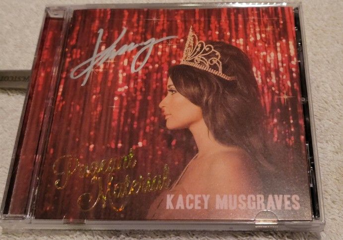 Kacey Musgraves Signed CD Booklet With CD