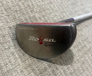 TaylorMade Rossa Monte Carlo 7 Putter Right-Handed Black/Red 34”