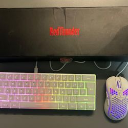 RedThunder Keyboard and mouse With RGB / Open to trade