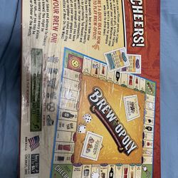 Unopened Plastic Sealed Monopoly Board Game