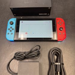 Nintendo Switch Console w/ TV Dock, Joy-Cons & Cables 