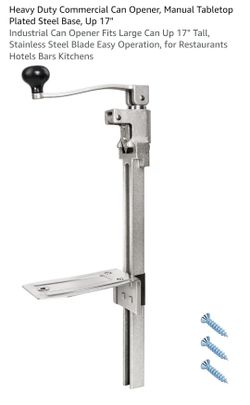 Comercial can openers