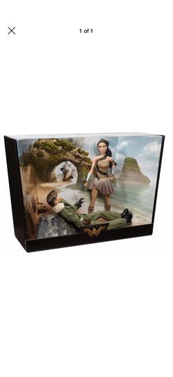 Mattel 2016 #DWF48 Barbie Wonder Woman Diana & Steve Paradis Island Set NRFB Dolls are Mint Condition