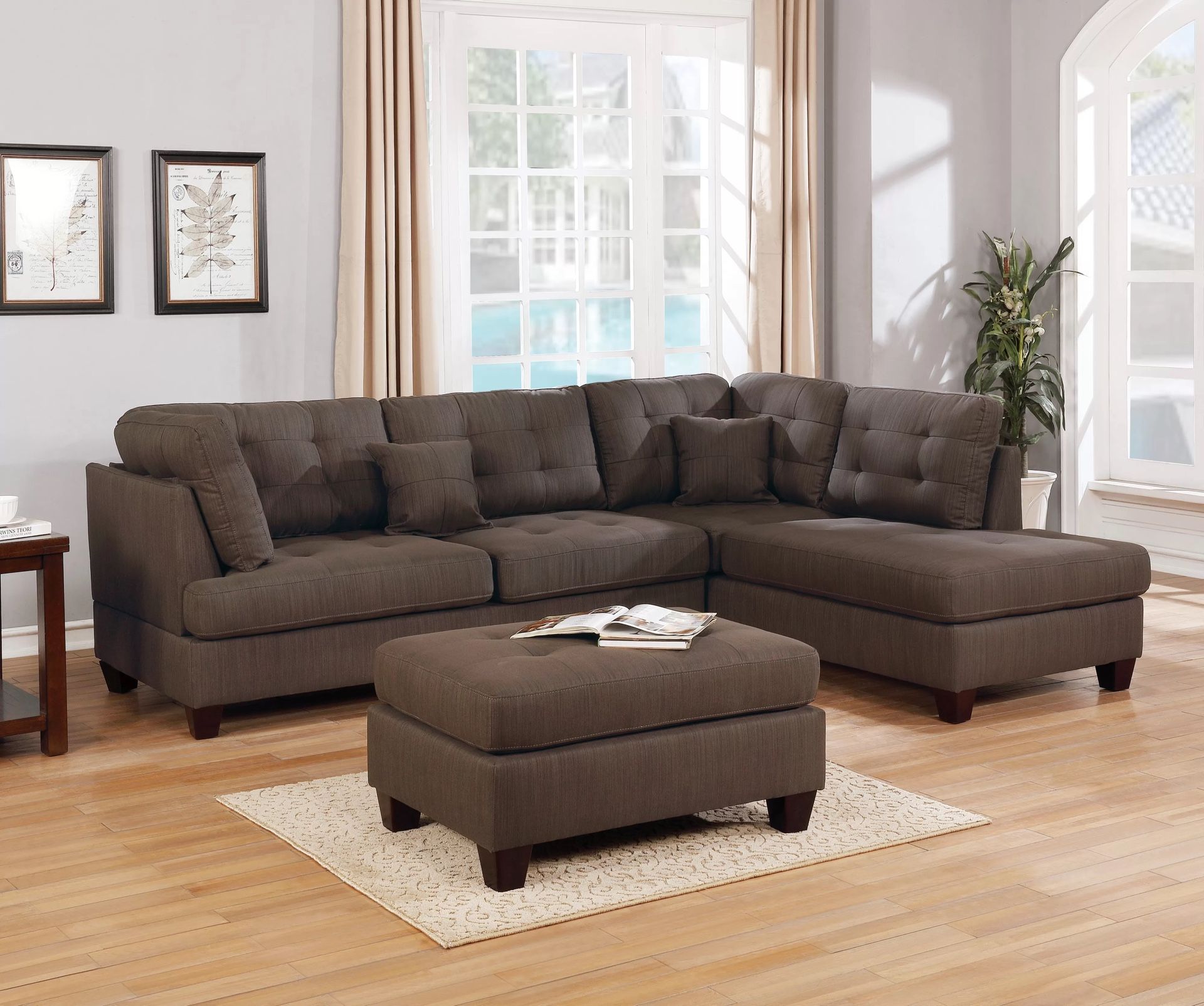 NEW SECTIONAL & OTTOMAN