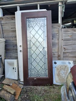 Glass door