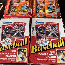 1990 Donruss Baseball Cards Box