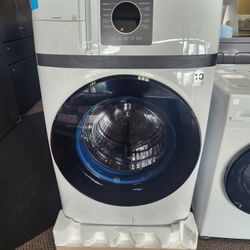 Profile 4.6 cu. ft. Smart UltraFast Electric Washer and Dryer Combo in White with Ventless Heat Pump Technology