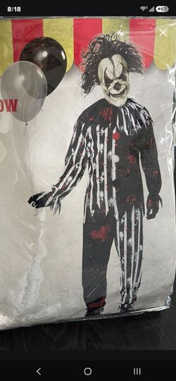 FREAK SHOW CLOWN COSTUME LARGE