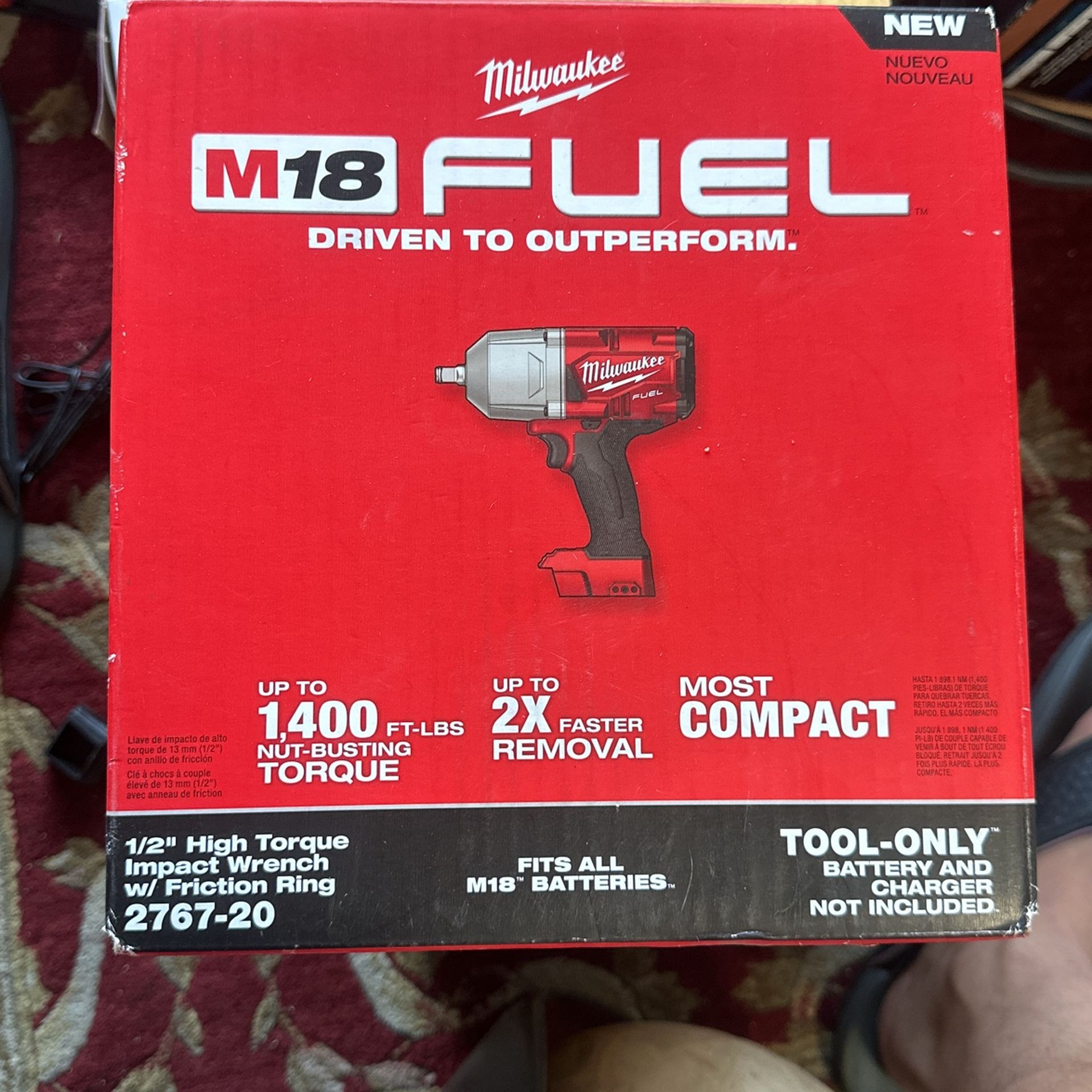 M18 FUEL MILWAUKEE 1/2” IMPACT