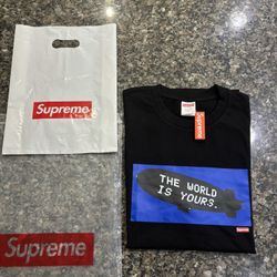 Supreme x Scarface "The World Is Yours" size XL