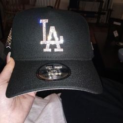 Rhinestone Dodgers LA Snapback*brand new*