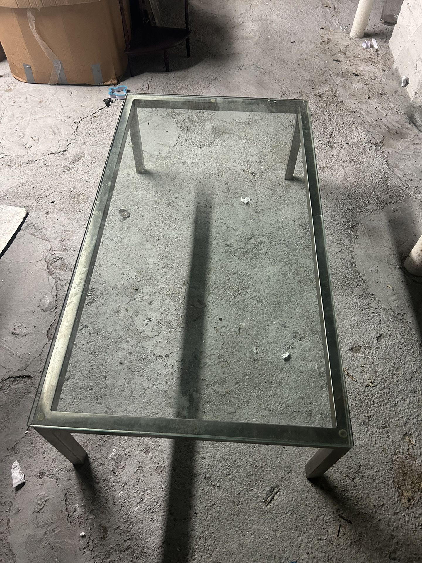 2 Table W Top Glass