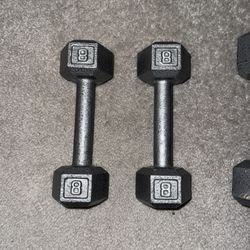 8lb Dumbbell Set
