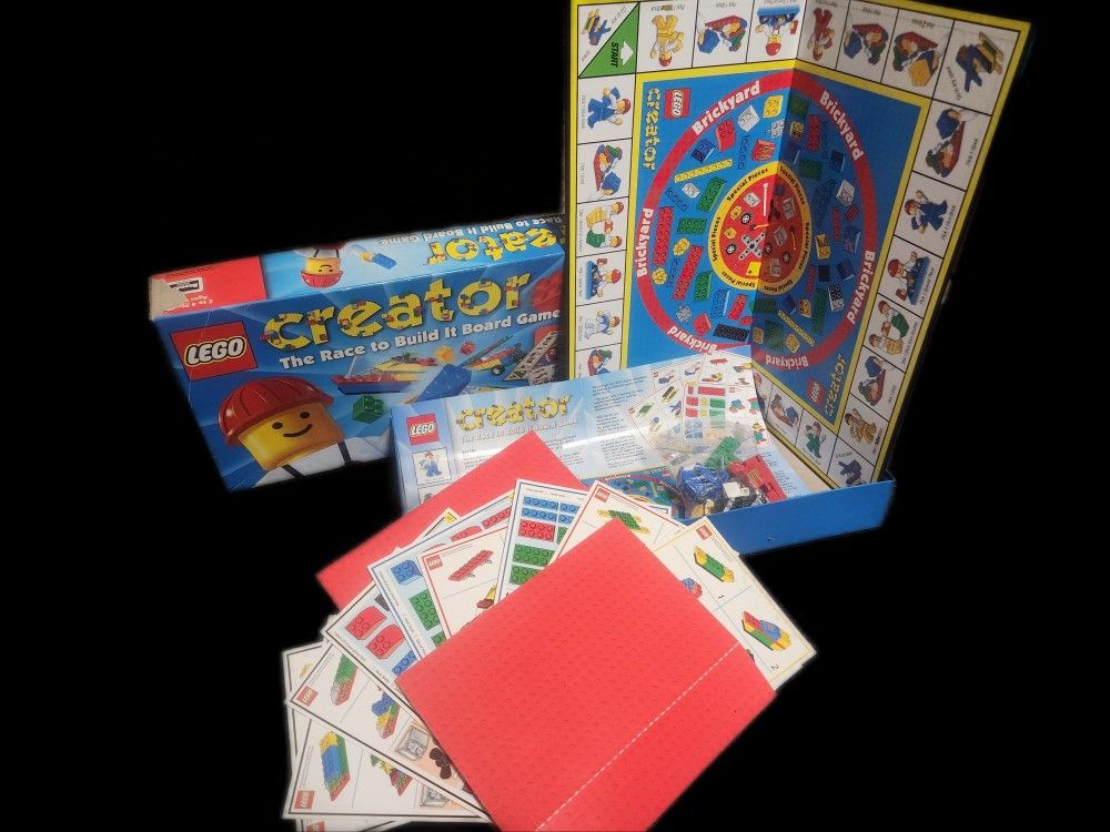 Lego Creator, The Race To Build Board Gamr