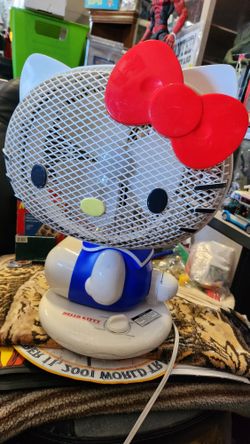 Hello Kitty Fan Works But Won't Spin