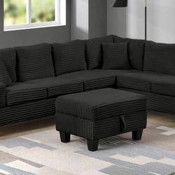 Sectional & Bonus Ottoman On Sale Now!! 