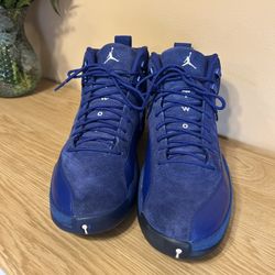 Jordan 12 Retro Deep Royal Blue Mens size 12