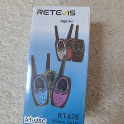 BNIB red walkie talkies - 2 count