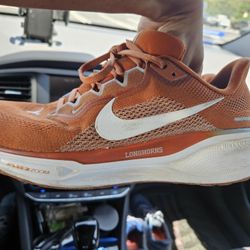 Nike Zoom Pegasus 41 ReactX Texas Longhorns Burnt Orange Size 9.5