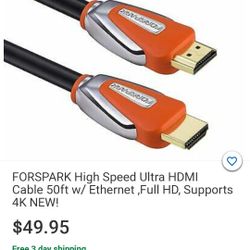 Ethernet And Hdmi Cable.