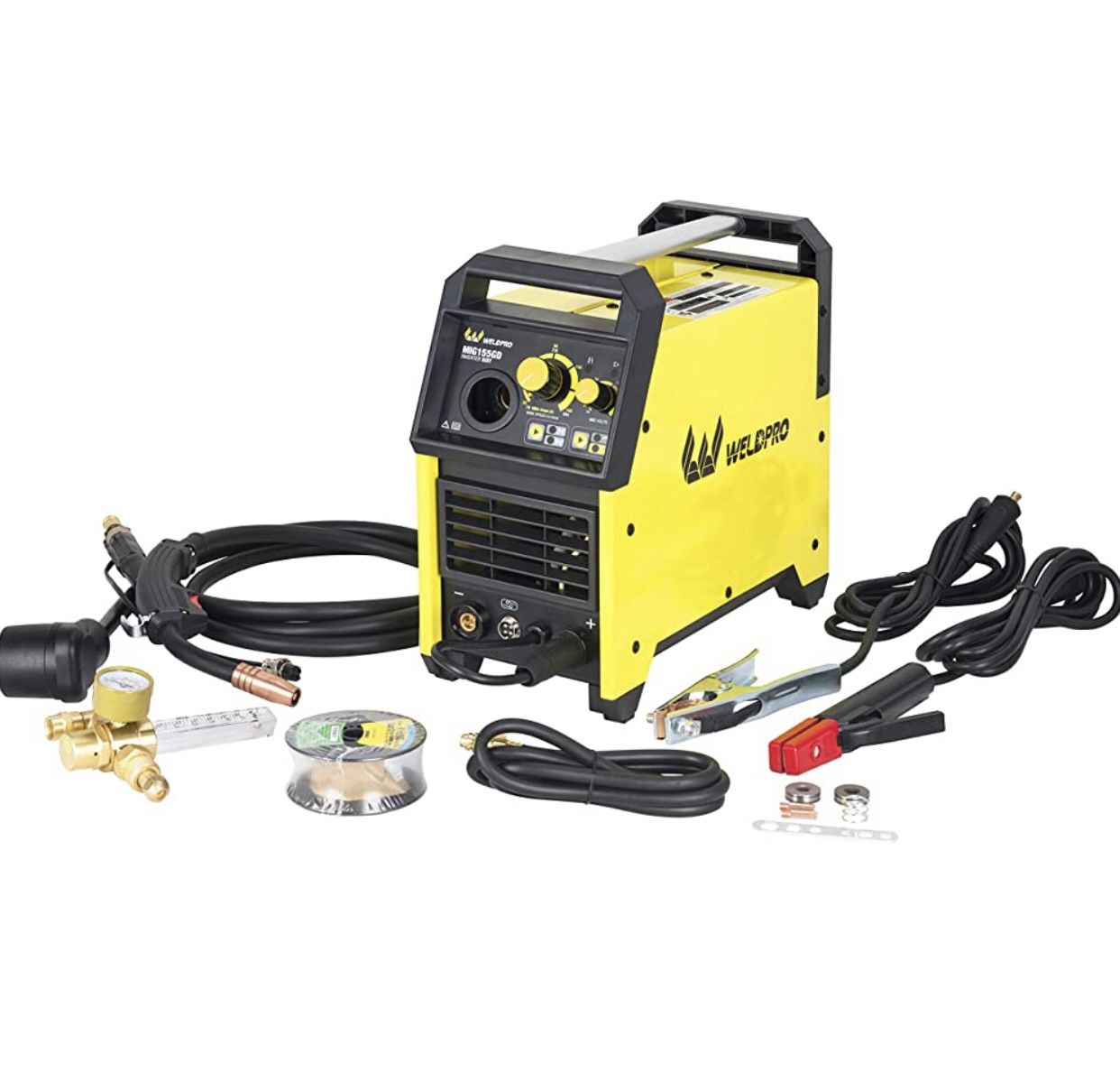 New In Box Weldpro 155 Amp Inverter MIG/Stick Arc Welder with Dual Voltage 240V/120V welding machine