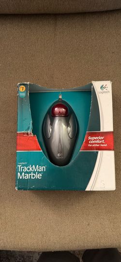 Logitech TrackMan Marble mouse, New in Box!