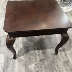Lamp and Side Table