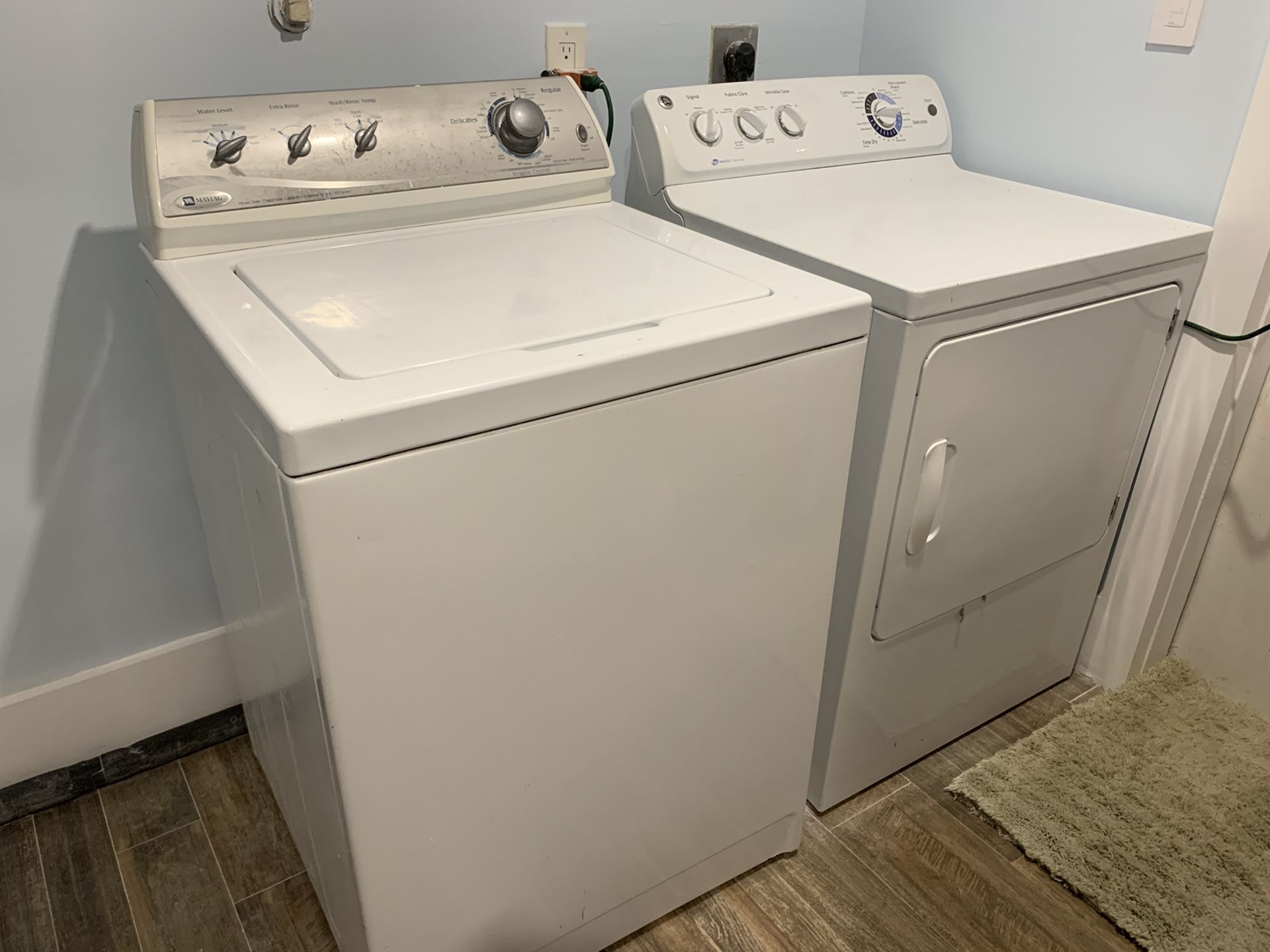 Washer and dryer