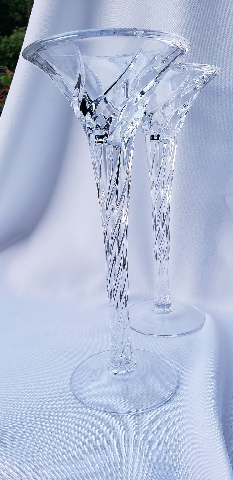 Glass. Candle holders 🕯🔵