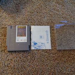 Gauntlet II Nes With Manual Cleaned Tested 