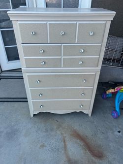 White dresser