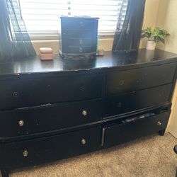 Bed Frame And Dresser