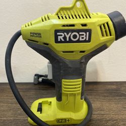 Ryobi 18 Volt ONE+ 150 PSI Power Inflator P737 Bare Tool Only Tested Used Works