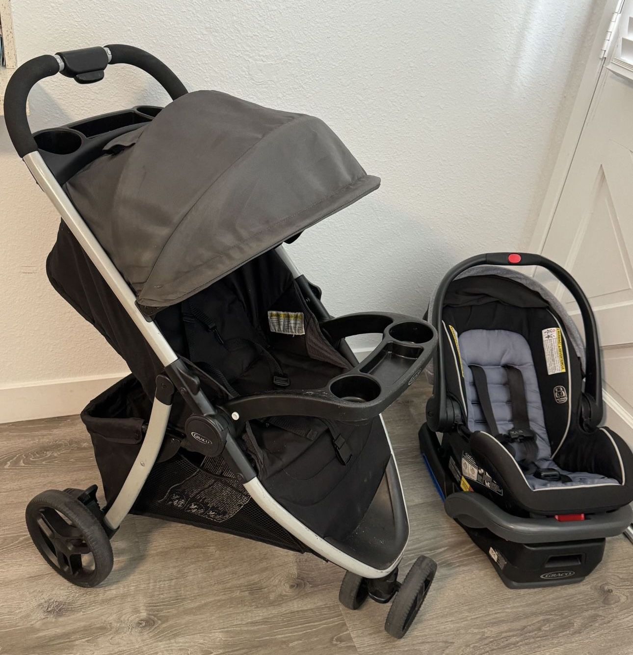 Car Seat and Stroller - Graco 