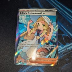 Lillie's Determination Mega Evolution Pokemon