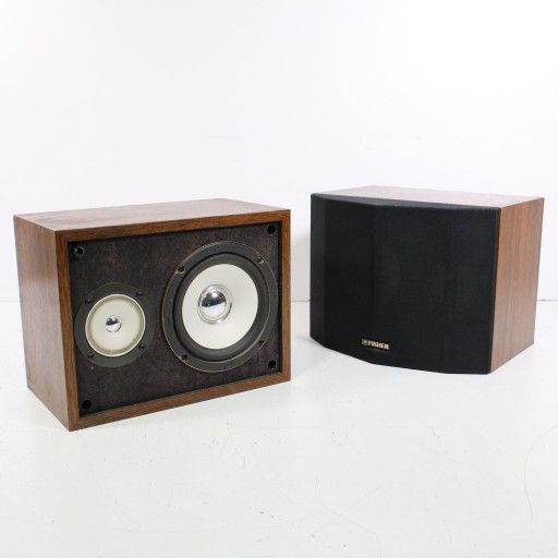 Fisher WS-460B Vintage 2-Way Bookshelf Speakers Made in USA
