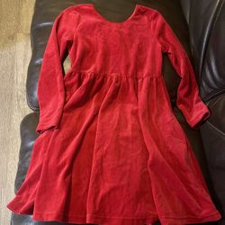 Red Velvet Dress