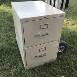 2 Drawer File Cabinet 