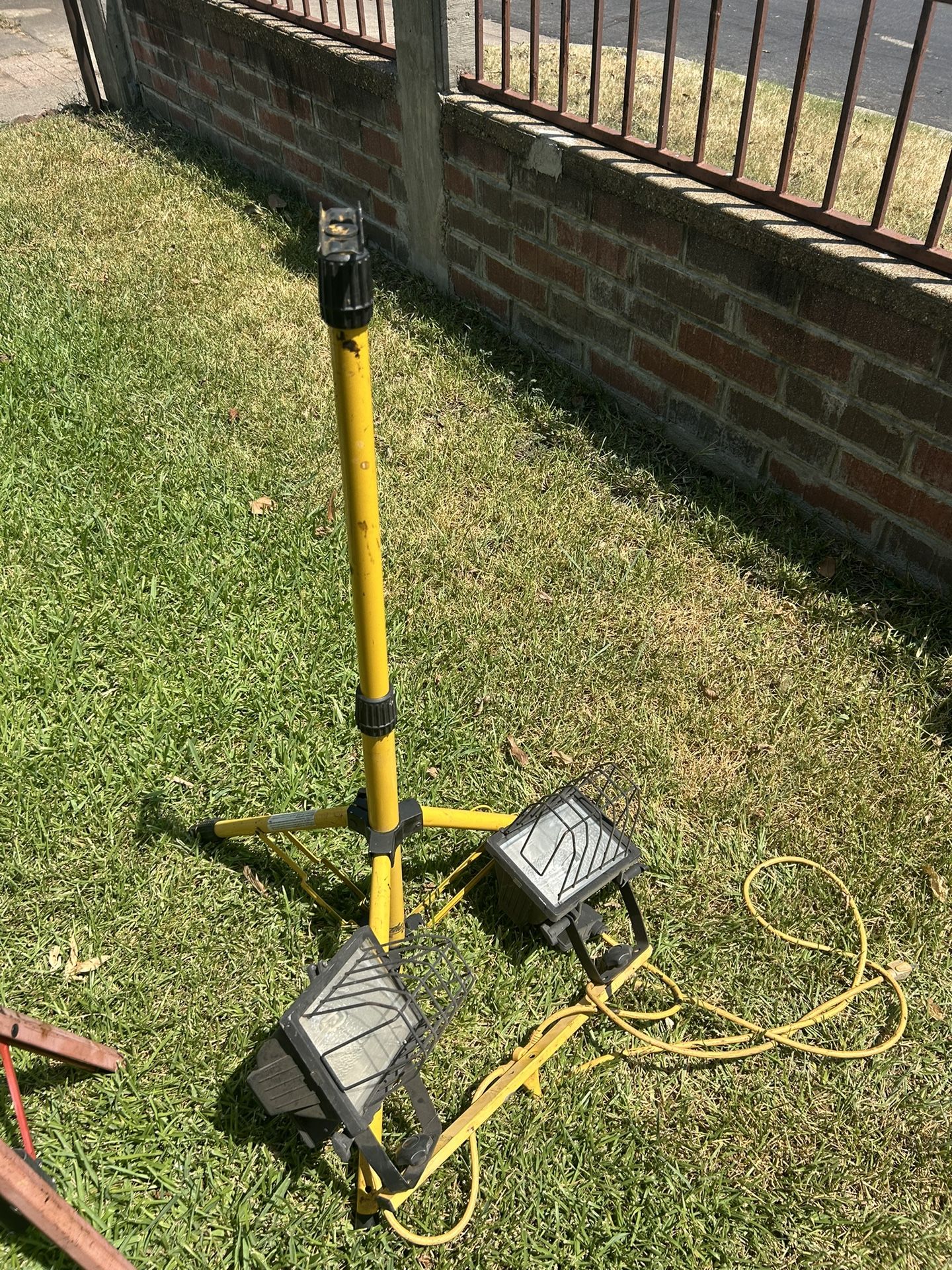 Light And Red Tri Pod