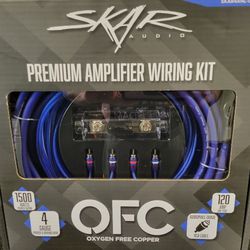 SKAR Amplifier Wiring Kit w/input converter