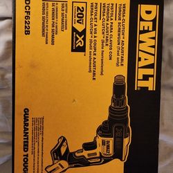 New Dewalt Screwgun Versa Clutch Adjustable