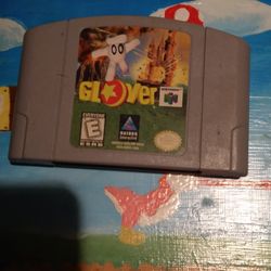Nintendo 64 Glover Game 