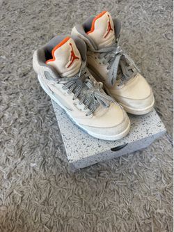 Air Jordan 5 Retro SE Craft GS Light Orewood Brown Size 5Y w/ Box