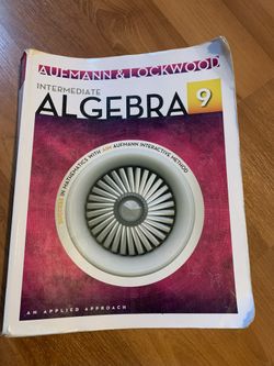 Intermediate Algebra 9th edition